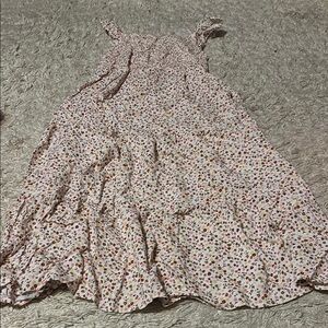 🌈4/$25🌈 Cream Floral Sleeveless Sundress